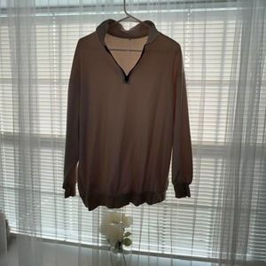 Thin beige sweater